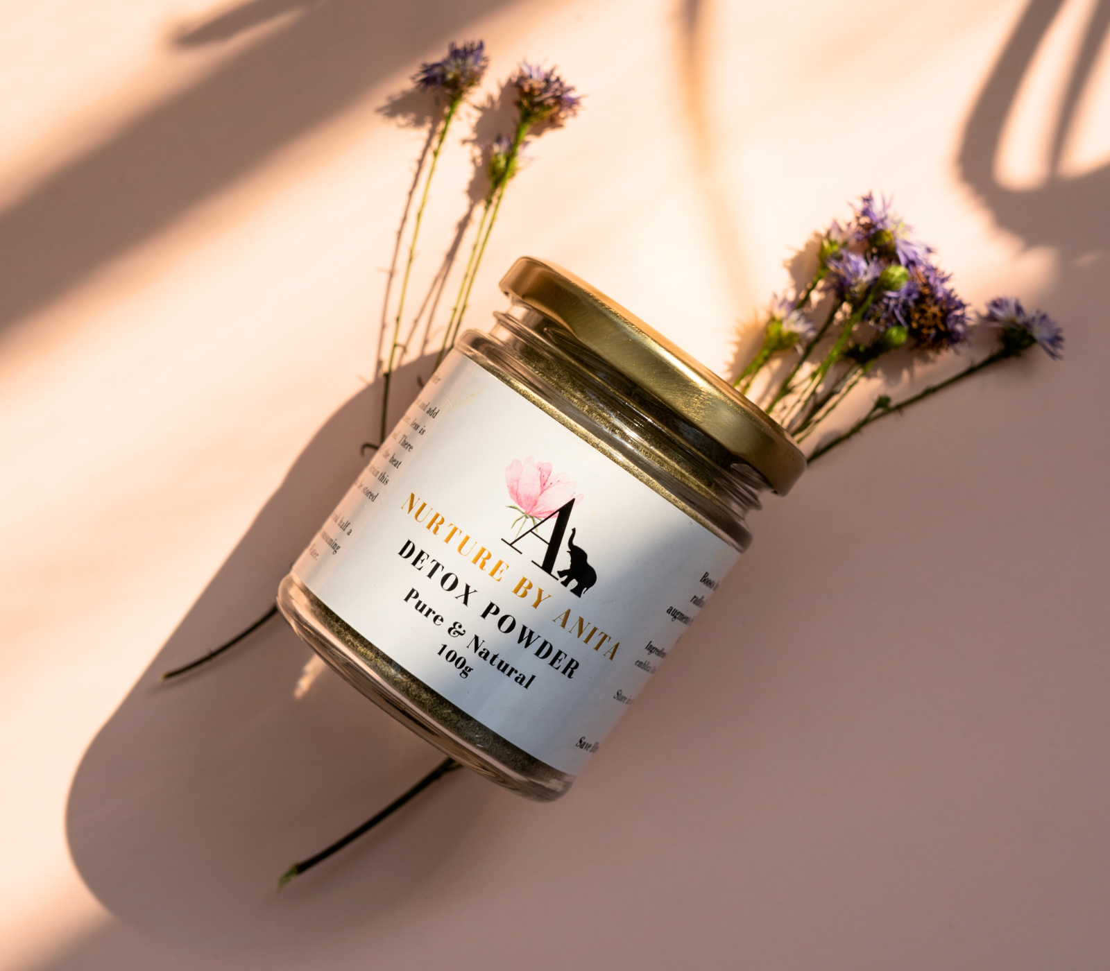 Detox powder pure and natural for health