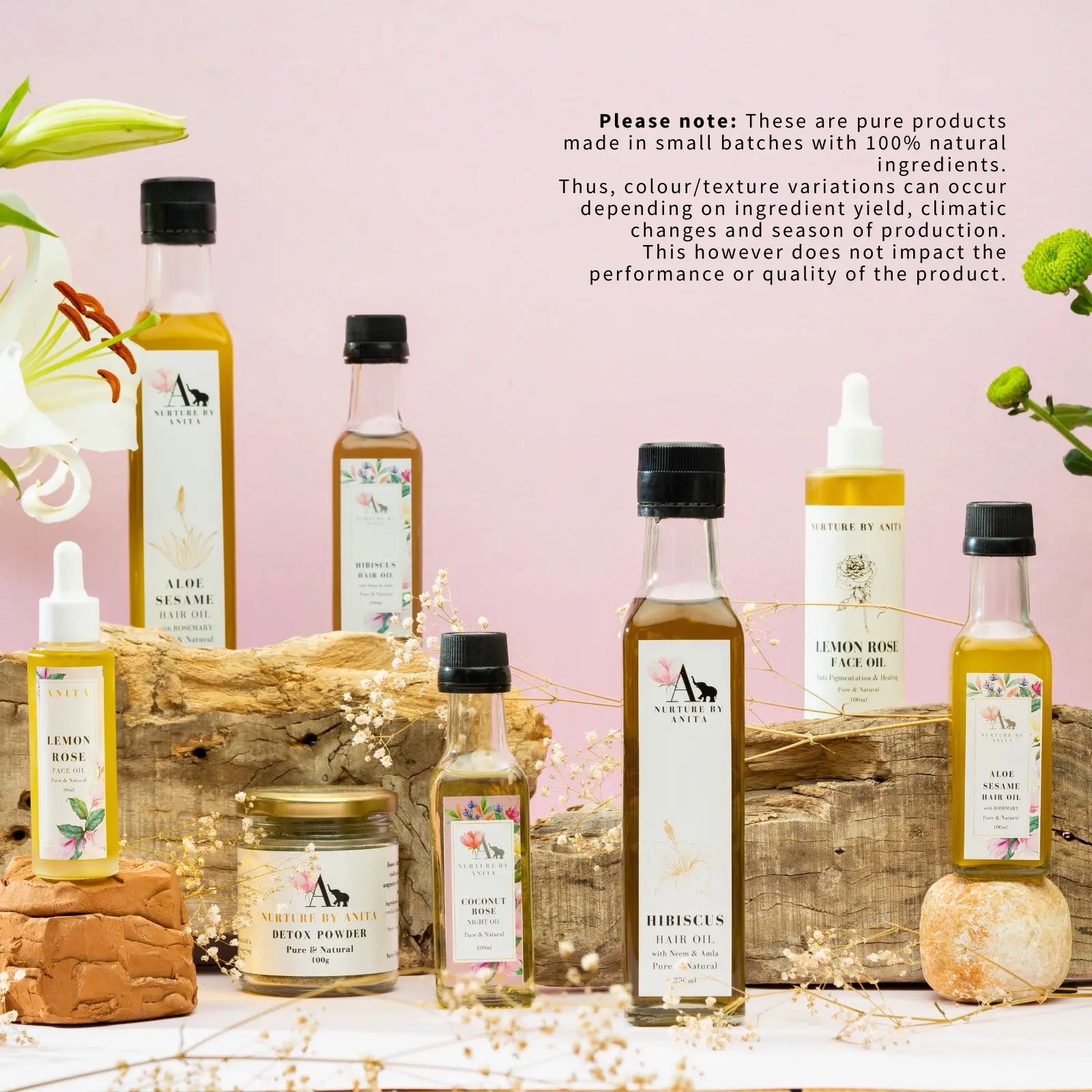 Lemon Rose Face Oil - NURTURE BY ANITA