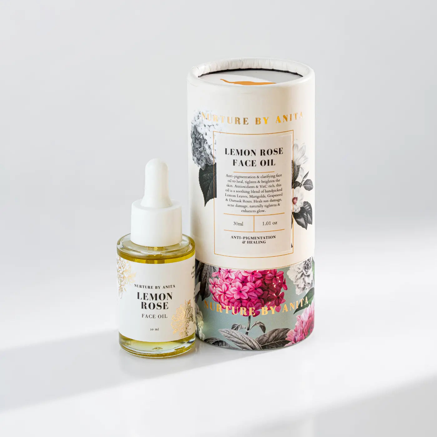 Lemon Rose Face Oil - NURTURE BY ANITA
