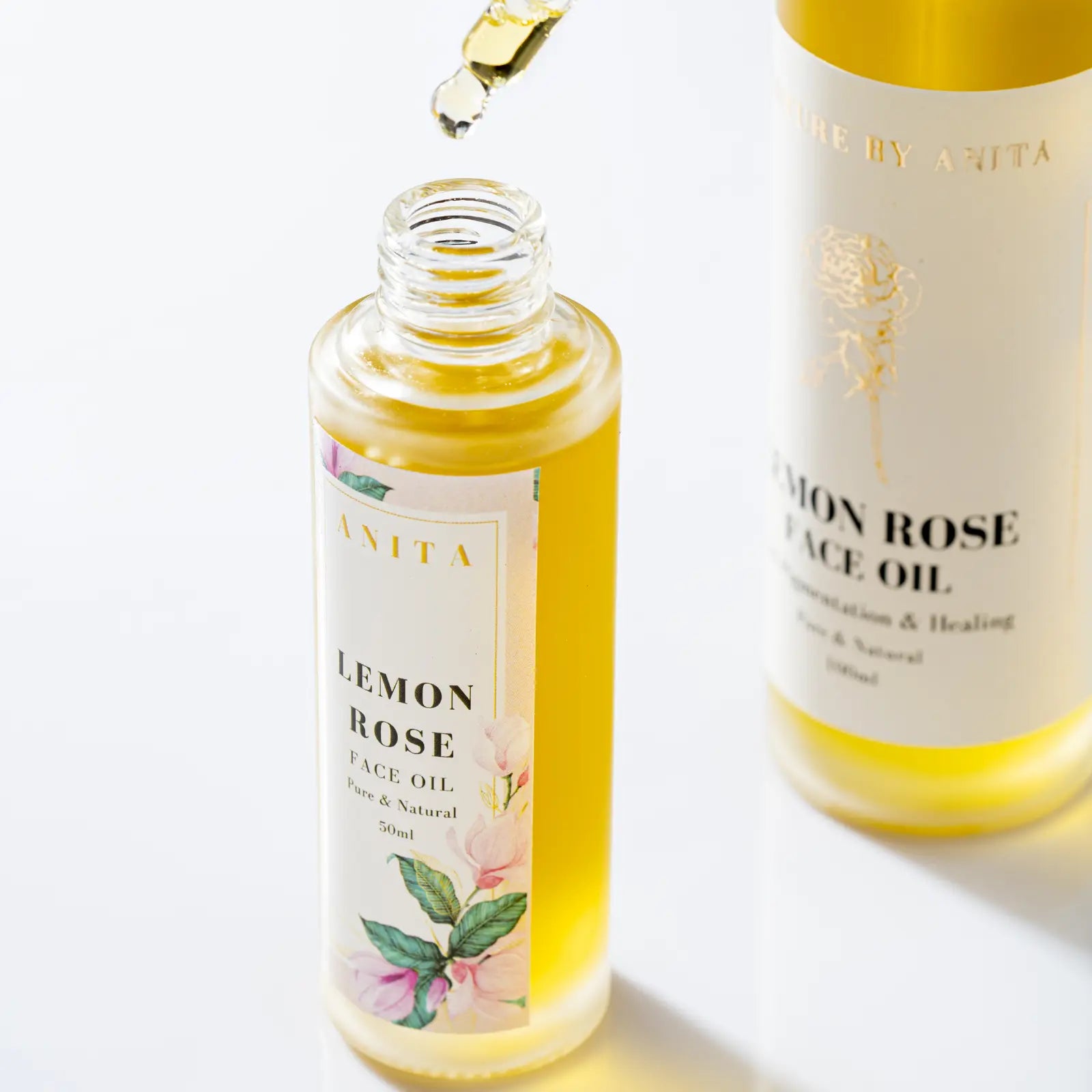 Lemon Rose Face Oil - NURTURE BY ANITA