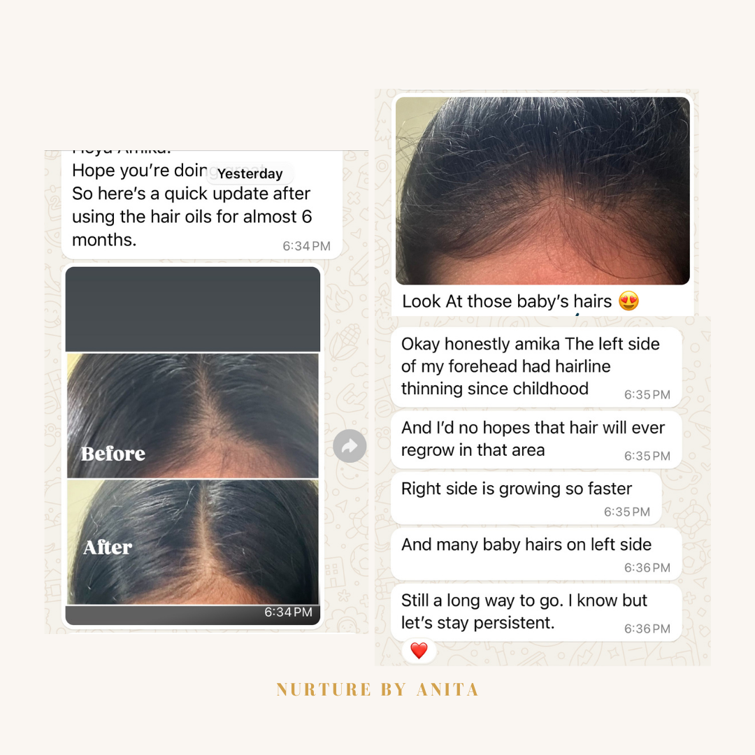 Customer Results - Hair Growth Oil