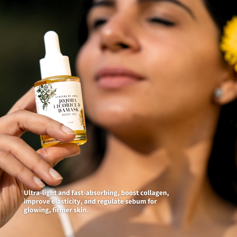 Jojoba Licorice & Damask Body Oil