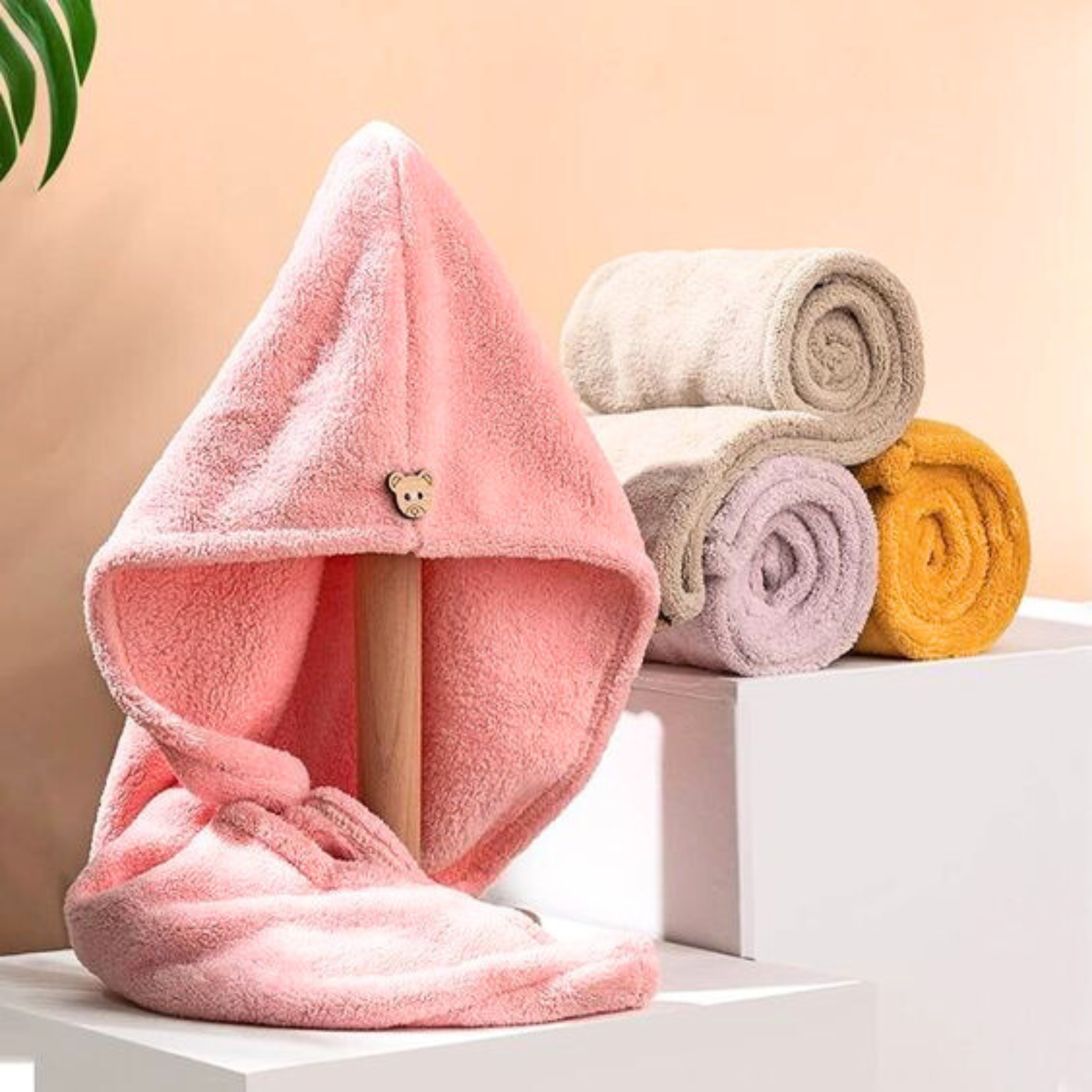 Microfibre Hair-Wrap Towel